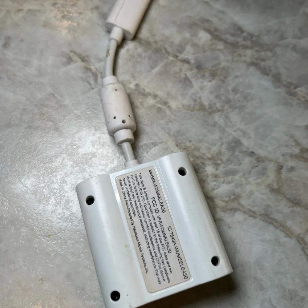Nintendo Wii Rock Band Beatles Drum Wireless Dongle Receiver WDMSELEA3B